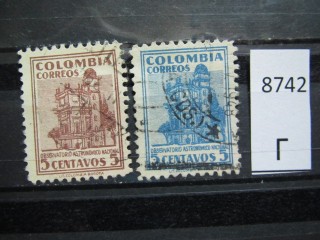 Колумбия 1946г серия фотография марки Фото марки Колумбия 1946г серия
