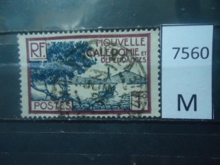 Фото марки Французская Новая Каледония 1928г