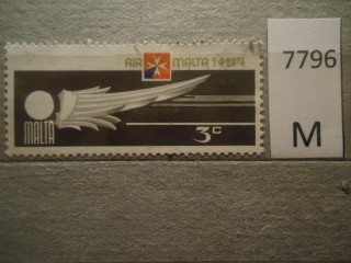 Фото марки Британская Мальта 1974г