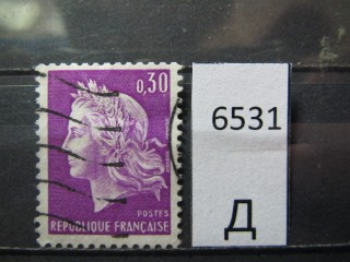 Фото марки Франция 1970г