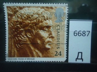 Фото марки Великобритания 1993г
