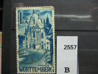 Фото марки Вьюртемберг 1948г