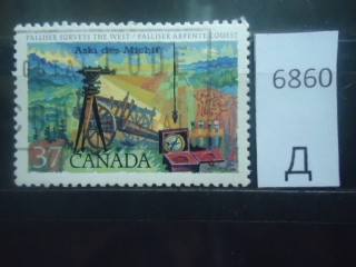 Фото марки Канада 1988г