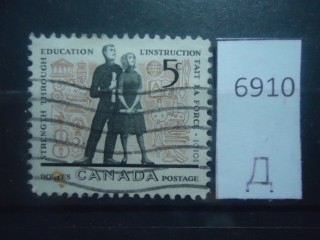 Фото марки Канада 1962г
