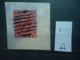 Фото марки Канада Вырезка из конверта