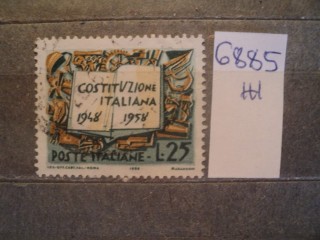 Фото марки Италия. 1958г