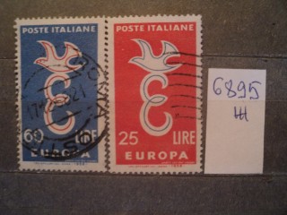 Фото марки Италия серия 1958г