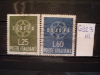 Фото марки Италия серия 1959г