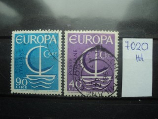 Фото марки Италия серия 1966г