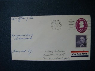 Фото марки США конверт 1961г FDC (первый день гашения)