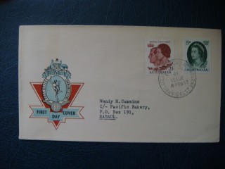 Фото марки Австралия конверт 1963г FDC **