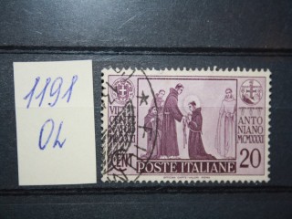 Фото марки Италия 1931г