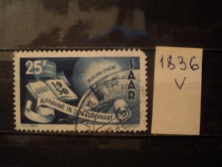 Фото марки Герман. СААР. 1950г