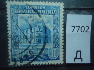 Фото марки Венесуэла 1955г