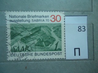 Фото марки Германия ФРГ 1970г
