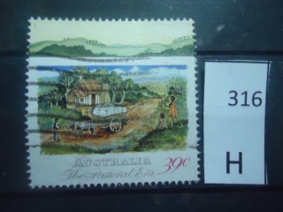 Фото марки Австралия 1989г