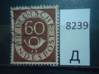 Фото марки ФРГ 1951г