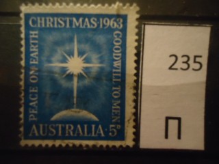 Фото марки Австралия. 1963г
