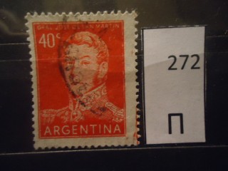 Фото марки Аргентина. 1954г