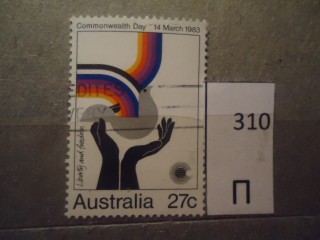 Фото марки Австралия. 1983г