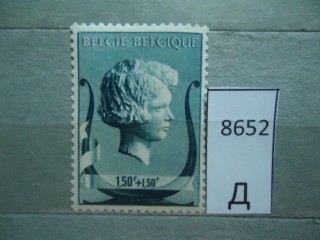 Фото марки Бельгия 1940г *