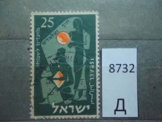 Фото марки Израиль 1955г