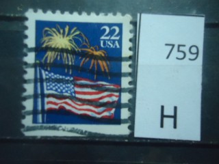 Фото марки США 1987г