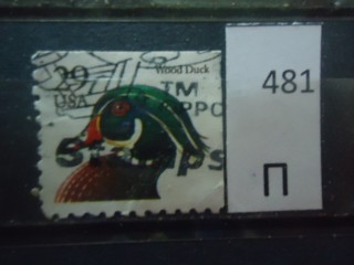 Фото марки США. 1991г