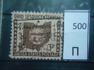 Фото марки США. 1953г