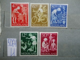 Фото марки Нидерланды серия 1962г **