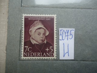 Фото марки Нидерланды 1956г *