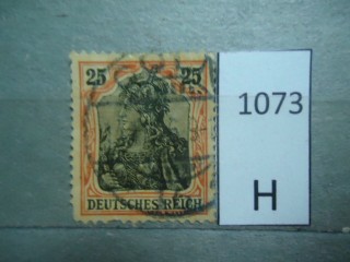 Фото марки Германия Рейх 1906г