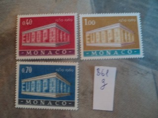 Фото марки Монако cер 1969г **