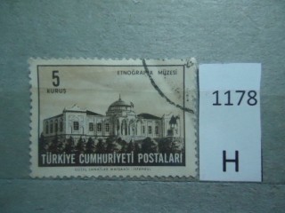 Фото марки Турция 1963г