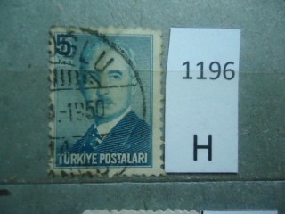 Фото марки Турция 1948г