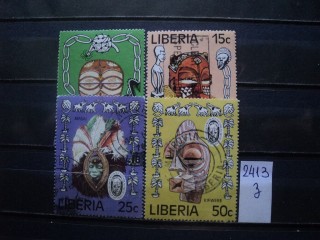 Фото марки Либерия 1977г