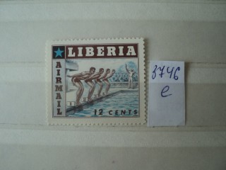 Фото марки Либерия 1955г *
