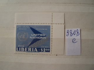 Фото марки Либерия 1970г *