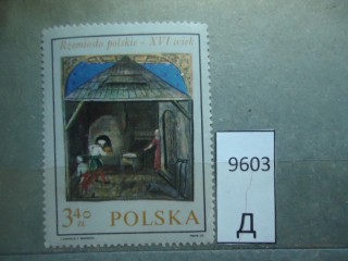 Фото марки Польша 1969г *