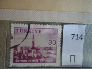 Фото марки Турция 1959г