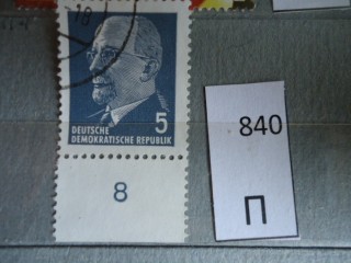 Фото марки Германия ГДР 1961г