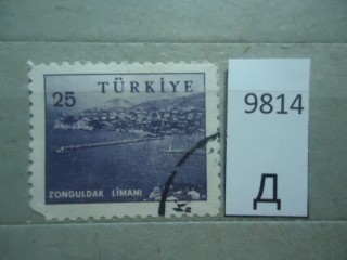Фото марки Турция 1960г