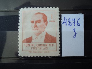 Фото марки Турция 1961г **