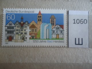 Фото марки Германия 1986г **