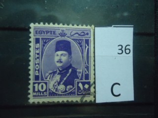Египет 1944г фотография марки Фото марки Египет 1944г