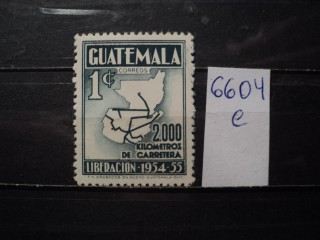 Фото марки Гватемала 1956г *