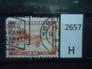 Фото марки Дания 1961г