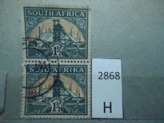Фото марки Южная Африка 1936г пара