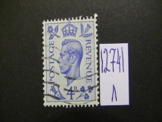 Фото марки Великобритания 1950г