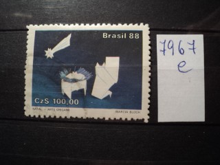 Фото марки Бразилия 1988г